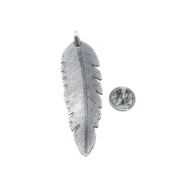 Long Feather Pin Finox