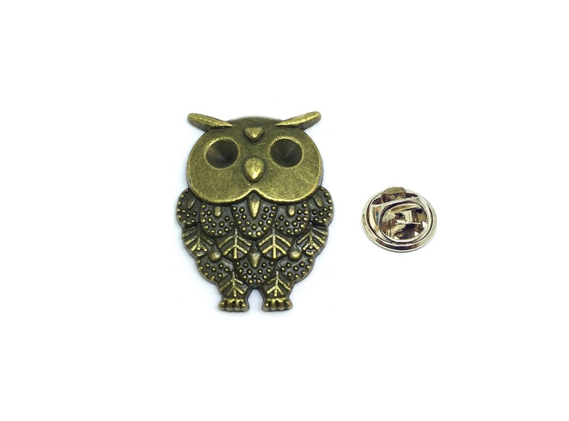 Vintage Owl Pin | FINOX