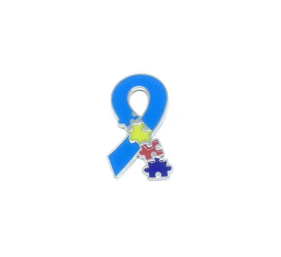 Blue Autism Awareness Ribbon Pin | FINOX