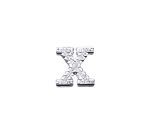 FPAL-053 Gold Alphabet Letter X Pin