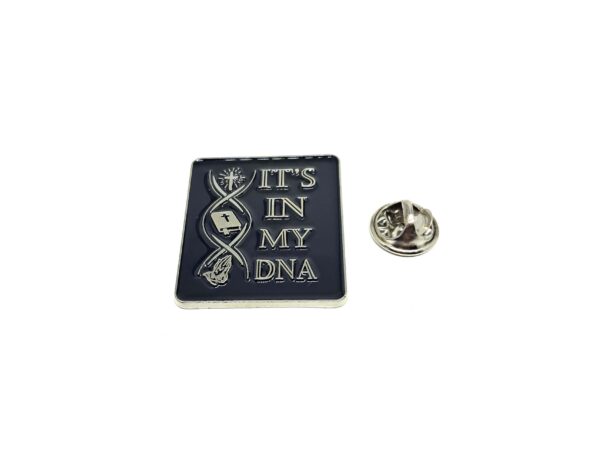 'It's in My DNA' Christian Religious Pin