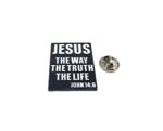 'The Way The Truth The Life' Jesus Enamel Pin