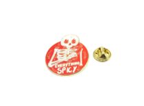 'Everything Spicy' Horror Enamel Pin