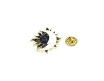 Sun And Moon Enamel Lapel Pin