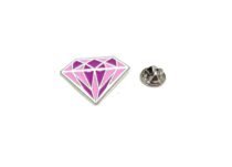 Pink Diamond Enamel Pin