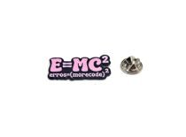 E=MC2 Science Enamel Pin