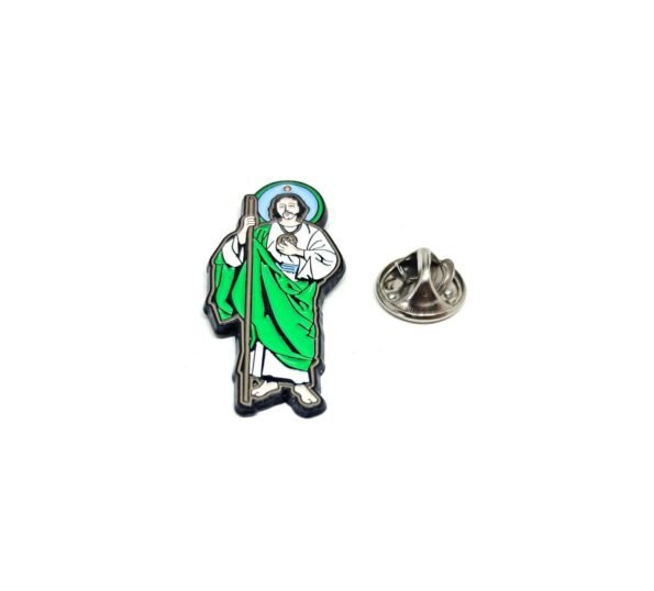 San Judas Lapel Pin Badge