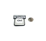 Computer Program Code Enamel Pin