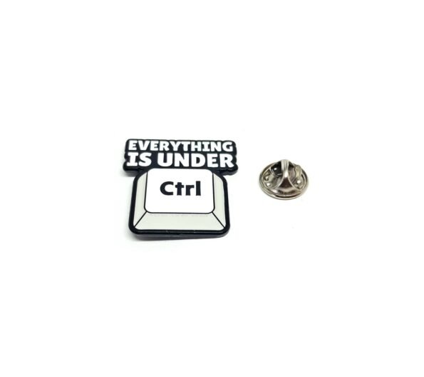 Computer Program Code Enamel Pin