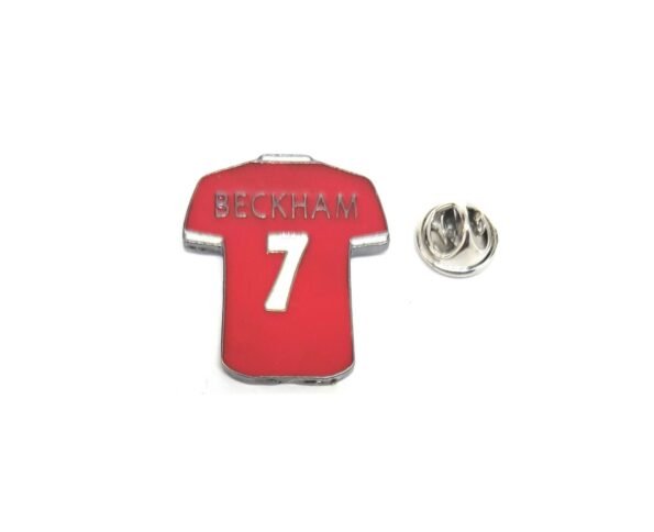 Beckham 7 T-shirt Enamel Pin