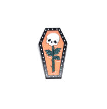 Coffin Lapel Pins