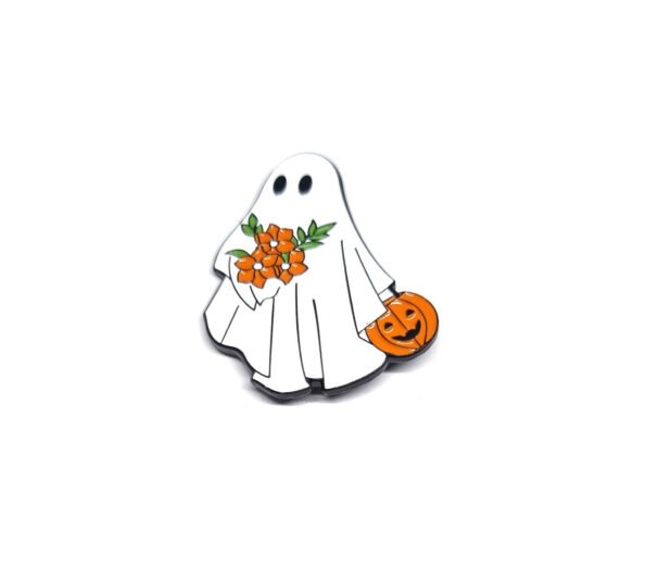 Ghost Pumpkin Pin