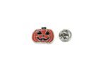 Red Pumpkin Halloween Enamel Pin