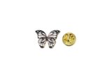 FPBT-092 Black White Butterfly Enamel Pin