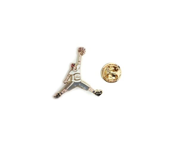 Athlete Playing Basketball Enamel Pin