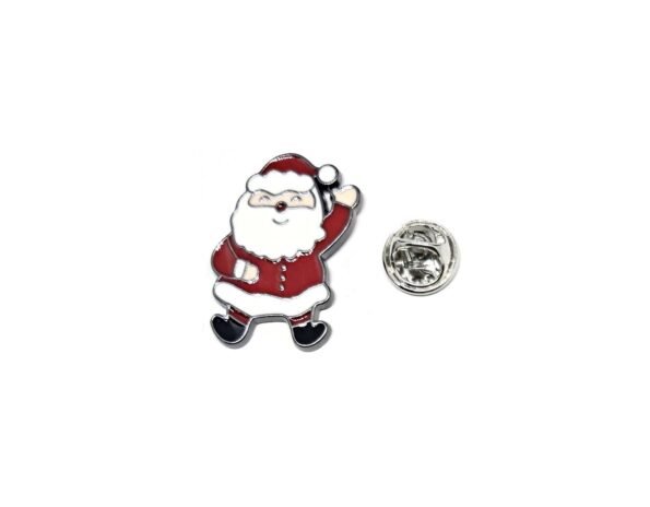 Santa Claus Christmas Enamel Pin