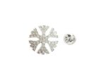 FSNO-019 Crystal Snowflake Pin