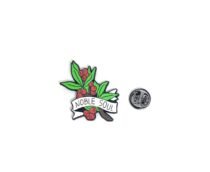 Noble Soul Flower Lapel Pin