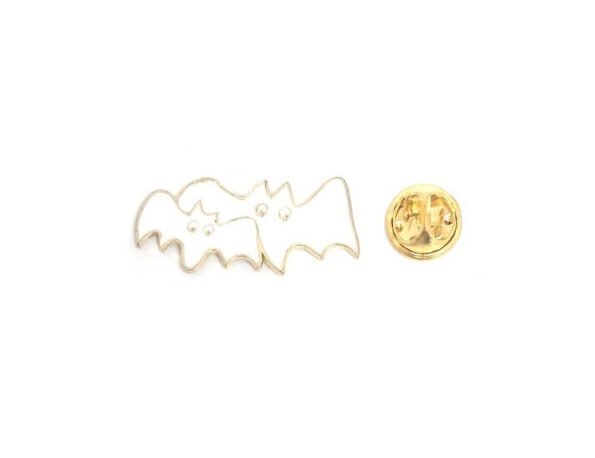 Double Bats Lapel Pin