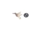 FBIHM-013 Silver Hummingbird Pin