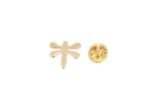 Tiny Gold Dragonfly Lapel Pin