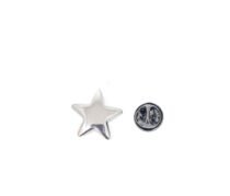 Silver Star Lapel Pin