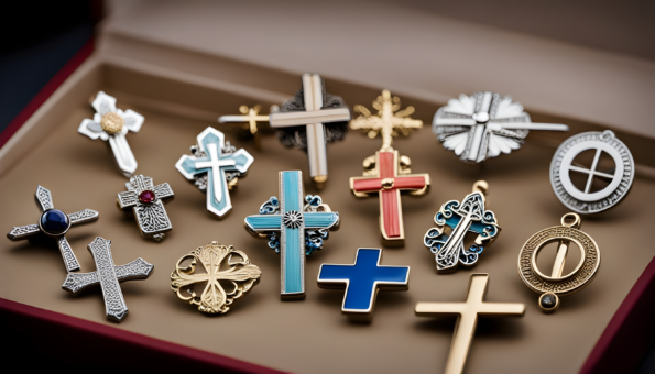 Cross Lapel Pin Bulk