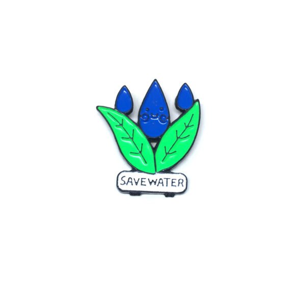 Save Water Pin