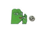 FROG-004 Smoking Cartoon Frog Pin