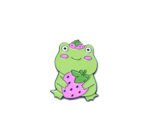 FROG-005 Guitar Funny Cartoon Frog Pin