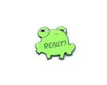 Really Cartoon Frog Pin