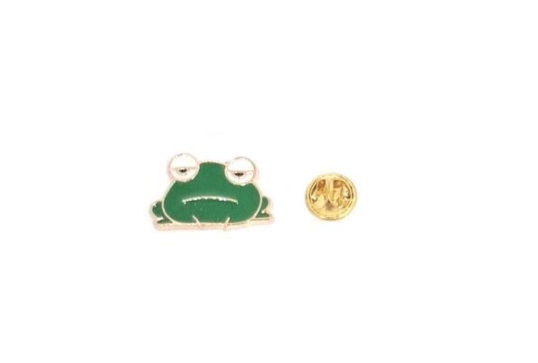 Enamel Frog Pin